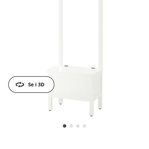 Ikea hemnes benk med oppbevaring