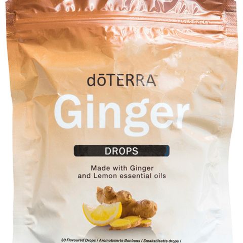 Ginger og On guard drops fra doTERRA