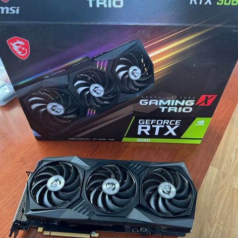 MSI RTX 3060 Gaming X Trio