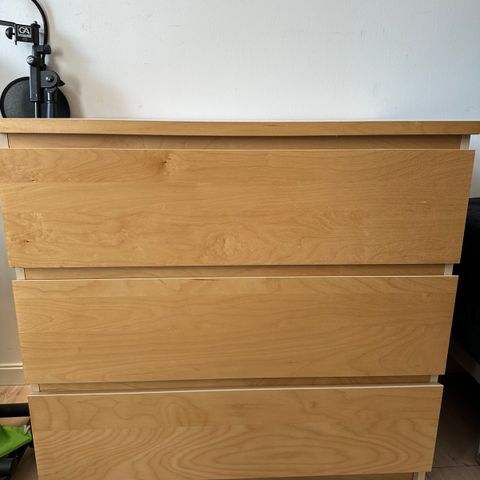 Malm kommode fra IKEA