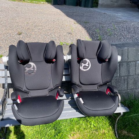 2 stk. barneseter type Cybex Solution M-fix