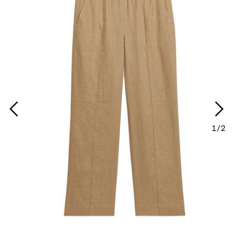 Arket  linbukser i str.38 Linen Trousers