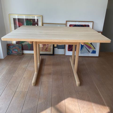 Børge Mogensen shakerbord eik Fredericia Stolefabrik model 6287 dansk design
