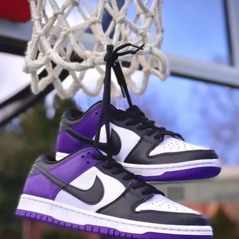 SB Dunk Court purple