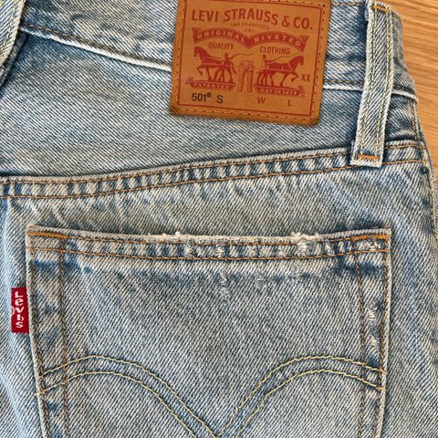 Levis 501S W24 L30