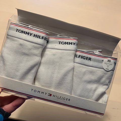Tommy hilfiger thong (3 pack, helt ubrukt)
