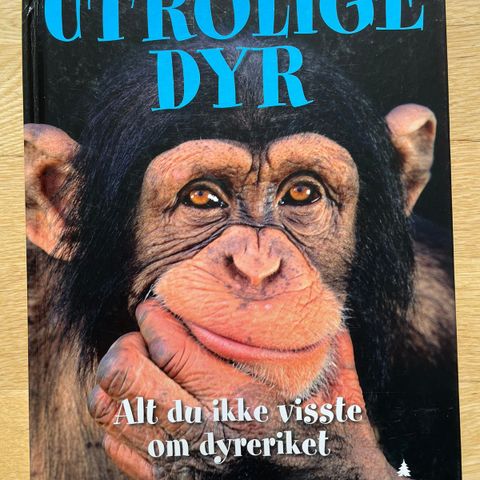 Utrolige dyr barnebok