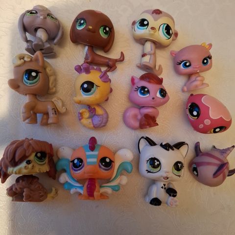 Littlest pet shop figurer