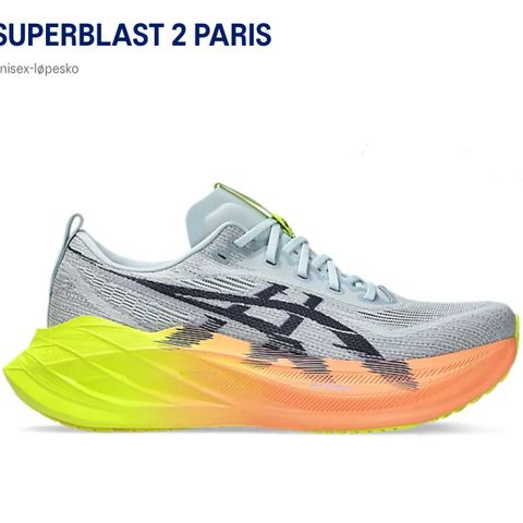 Asics Superblast 2 Paris str 40,5 unisex