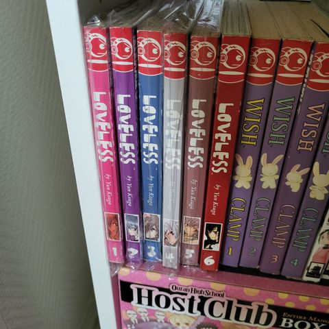 Loveless manga vol. 1-6 selges.