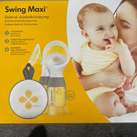 Medela swing maxi brystpumpe