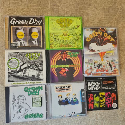 Green Day CD og DVD