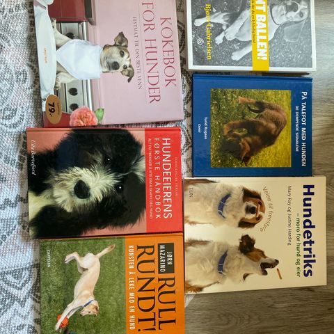 Diverse hundebøker
