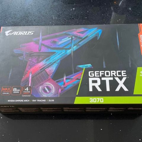 Nvidia GeForce RTX 3070 Gigabyte Aorus Master