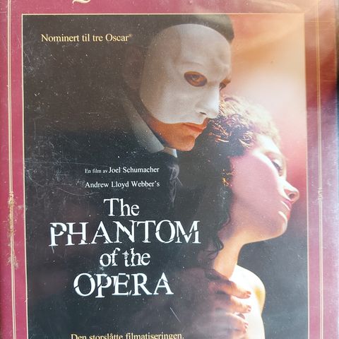 PhantomOfTheOpera DVD