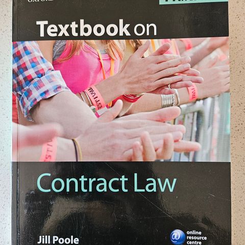 Textbook on Contract Law - Jill Poole