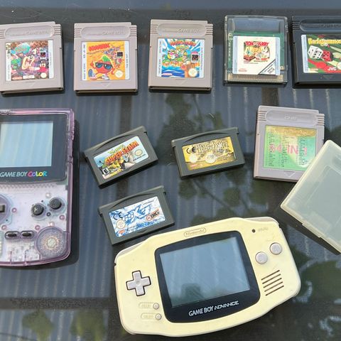 Nintendo Game boy / Color/Advance med spill