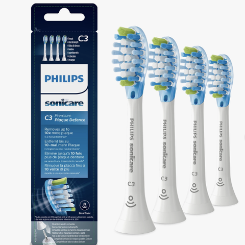 Philips Sonicare C3 Premium Plaque Defence 4x soniske tannbørstehoder