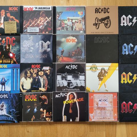 AC/DC - Komplett albumhistorikk 1976 - 2014