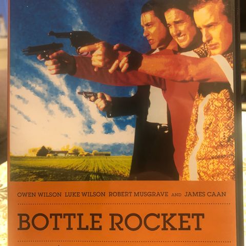 Bottle Rocket Dvd med Norsk tekst