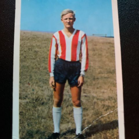 Lyn ski og fotballklubb fotballkort fra 1970 Dandy Gum sjelden!