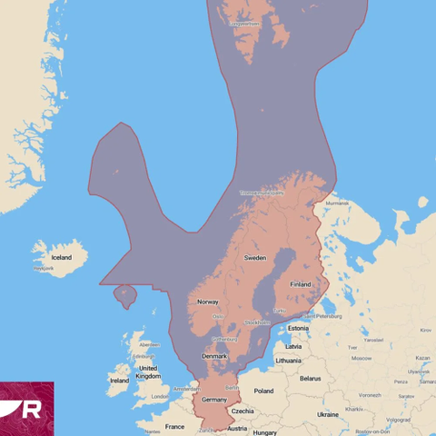 Raymarine Lighthouse Sjøkart Nord Europa