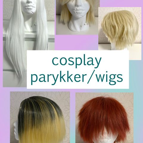 cosplay parykker/wigs