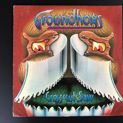 GROUNDHOGS "Crosscut Saw" 1976 UK 1st press vinyl LP