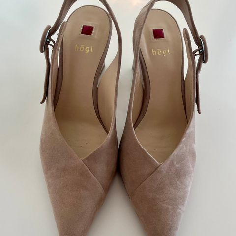 Høgl slingback pumps str 37