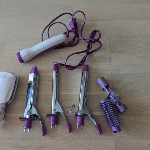 BaByliss 8-i-1 krølltang/rettetang/kreppetang