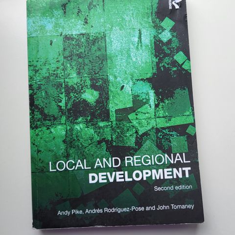 Local and regional development