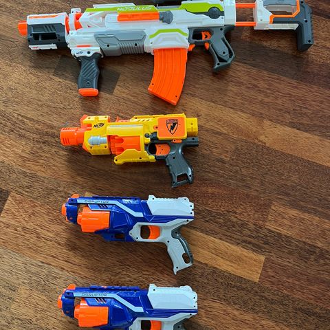 Nerf- pistoler og kuler