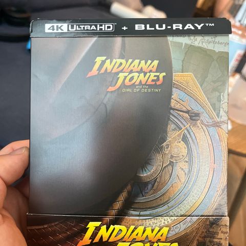 Indiana Jones and the dial destiny 4k steelbook