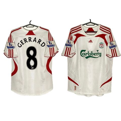 Autentisk Gerrard Liverpool 2007-2008 Medium Drakt