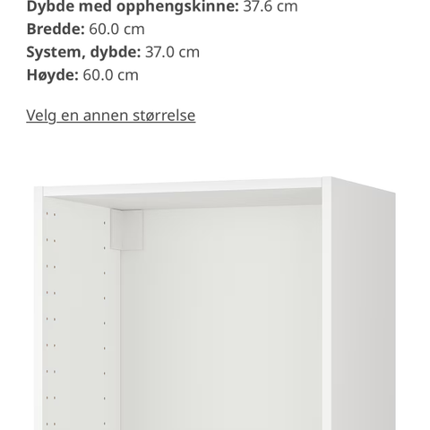 IKEA Metod kjøkkenskap