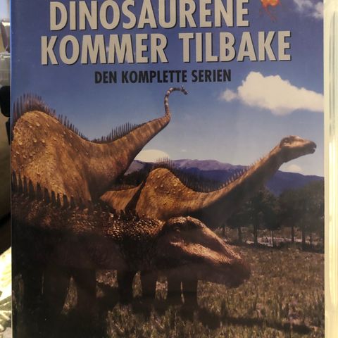 Dinosaurene kommer tilbake - komplett serie -  DVD Norsk tale