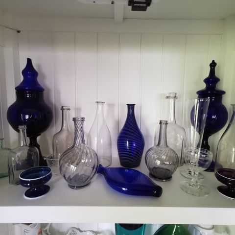 Glass, Gjøvik, Hurdal, Nøstetangen, Hadeland.