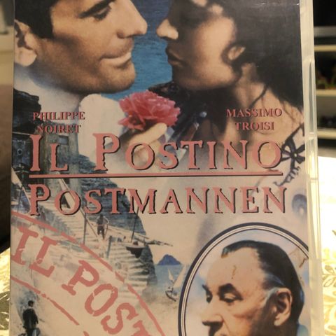 Postmannen / Il Postino Dvd Norsk tekst