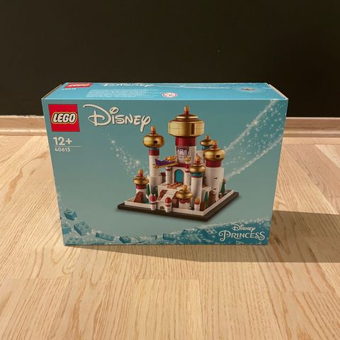 Nytt og uåpnet Lego 40613 Miniatyr av Disney-palasset i Agrabah