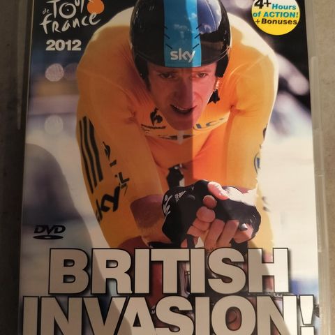 Tour De France - British Invasion ( DVD) 2 disc - 4 timer - 2012