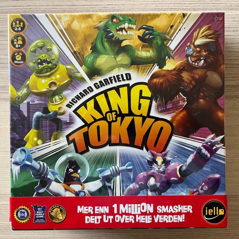 King of Tokyo brettspill (nytt og uåpnet)