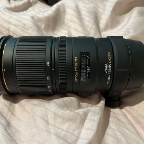 Sigma 70-200mm 1:2:8 Apo DG HSM