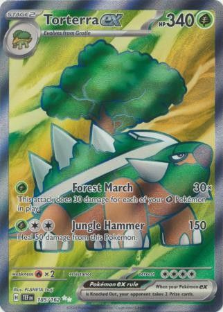 Torterra ex - 185/162 - Full Art