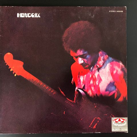 JIMI HENDRIX "Band Of Gypsys" (1970) German reissue 1975 vinyl LP