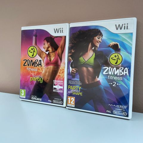 Zumba 1 og 2 til Wii