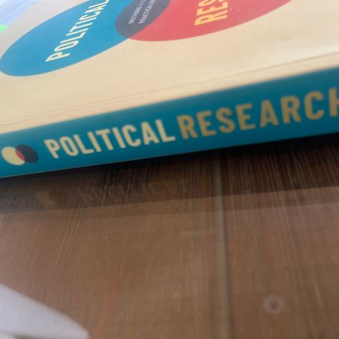 Political research : methods and practical skills