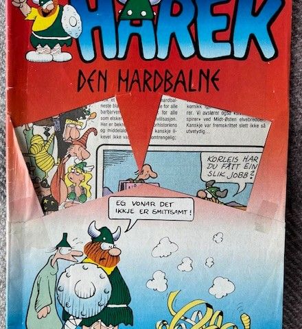 Tegneserie, HÅREK DEN HARDBALNE, nr. 4/1987