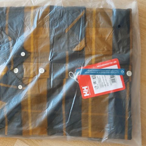 Helly Hansen Classic check longsleeve skjorte str M