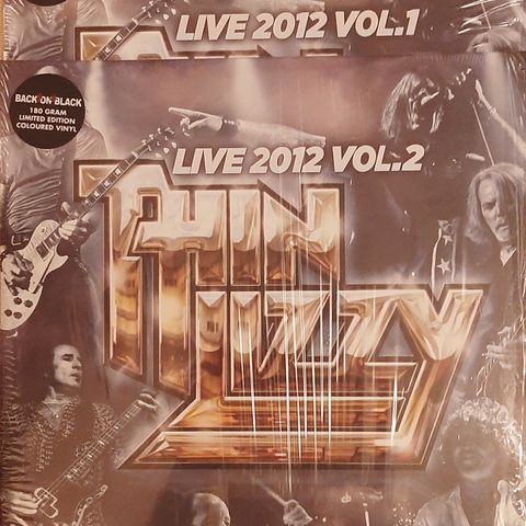 Thin lizzy.Live 2012 vol 1 og vol 2.vinyler