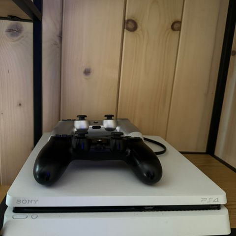 PS4 med to kontroller